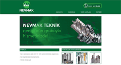 Desktop Screenshot of nevmakteknik.com